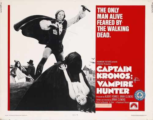 captain kronos  02 film star poster A4 Photo Print