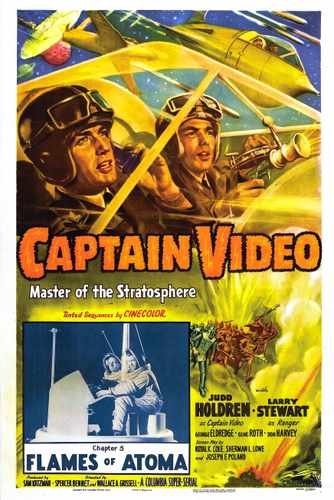 captain video  01 film star poster A4 Photo Print