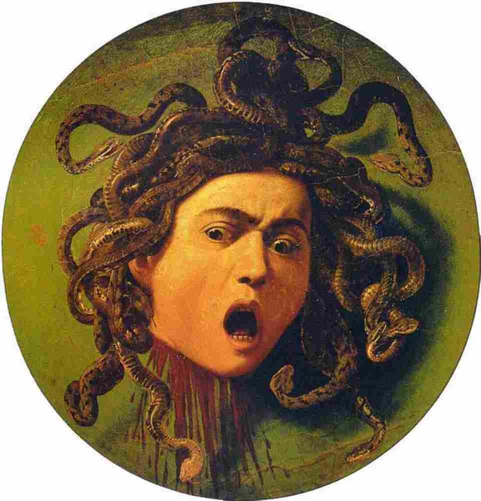 cara Medusa Art A4 Photo Print