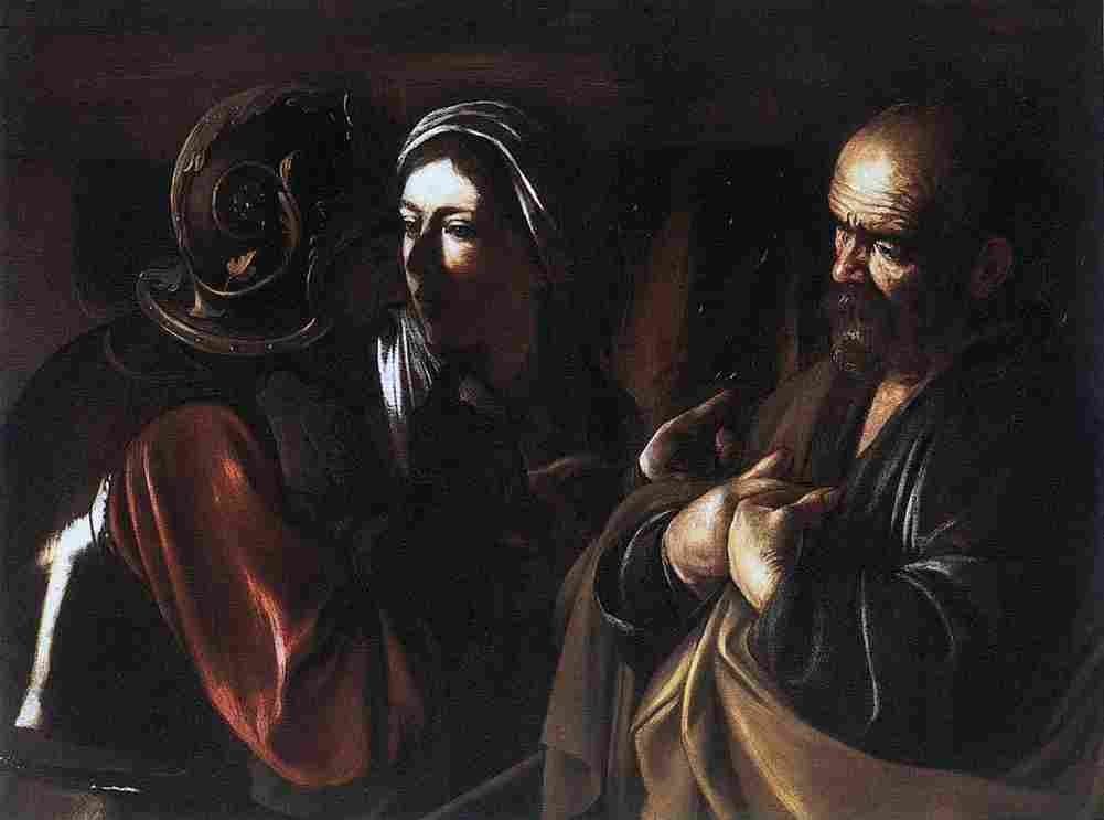 cara The Denial of St Peter Art A4 Photo Print