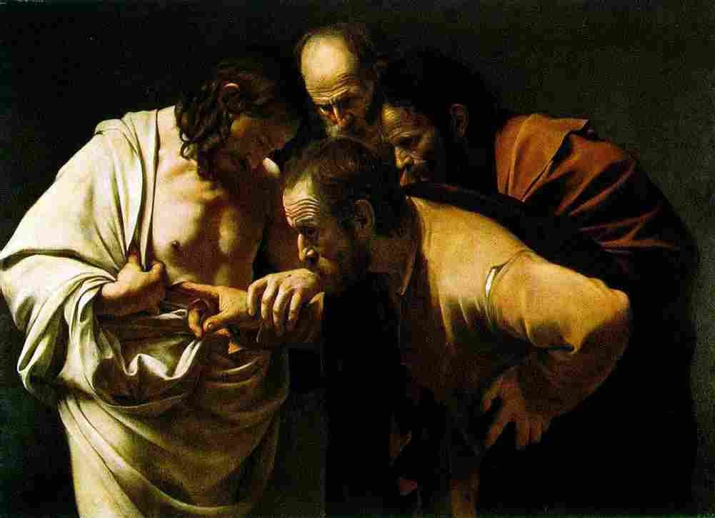 cara The Incredulity of Saint Thomas Art A4 Photo Print