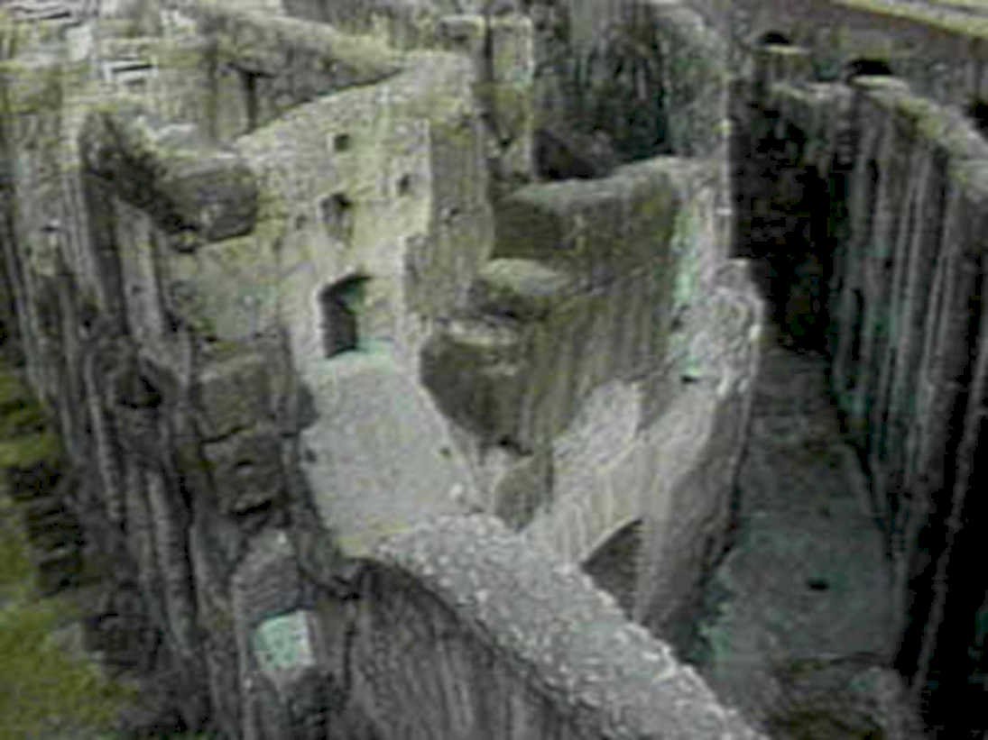 caral pyramid sun1980s 1990s A4 Photo Print