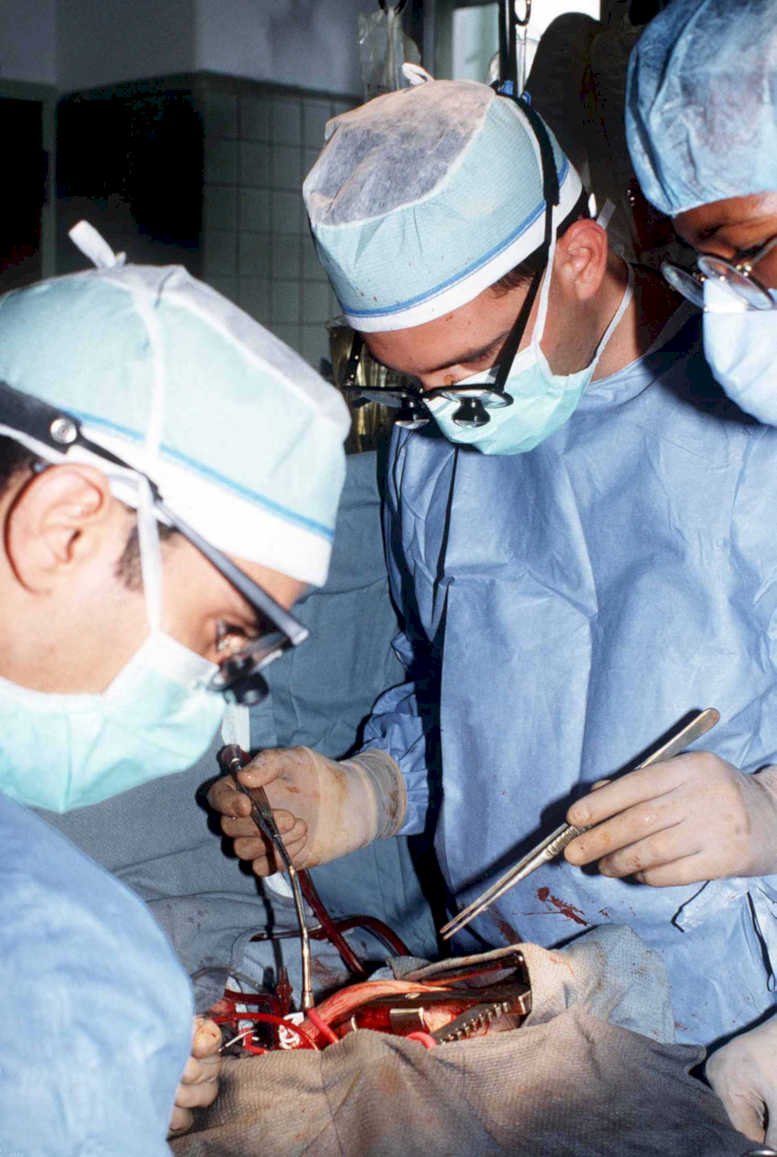 cardiovascular surgery heart1980s 1990s A4 Photo Print