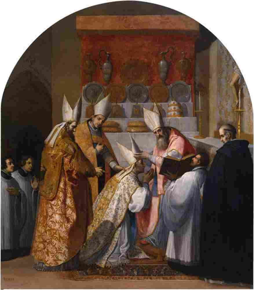 carducci alexander iii consecrates antelmo de chignin Art A4 Photo Print