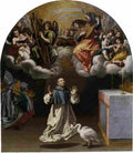 carducci appearance of musical angels to saint hugh of lincoln Art A4 Photo Print