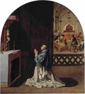 carducci father artaldo praying Art A4 Photo Print