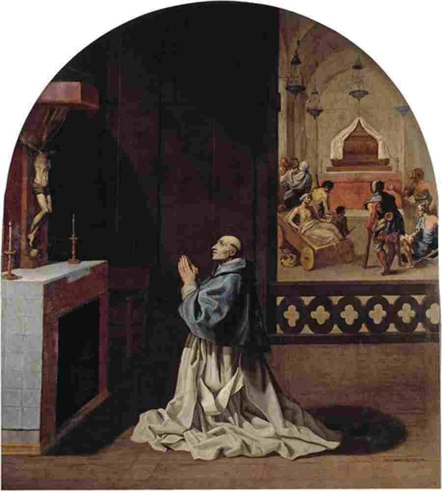 carducci father artaldo praying Art A4 Photo Print