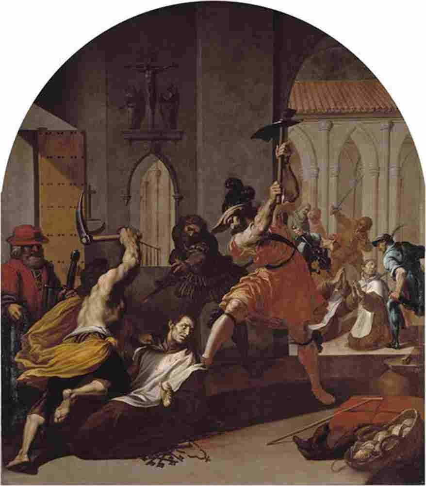 carducci martyrdom of the carthusians of roermond Art A4 Photo Print
