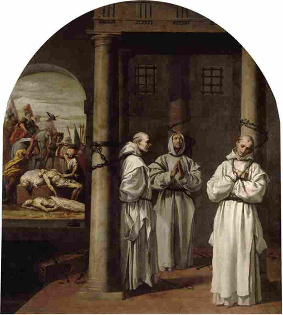 carducci martyrdom of the priors Art A4 Photo Print