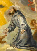 carducci saint francis receiving the stigmata Art A4 Photo Print