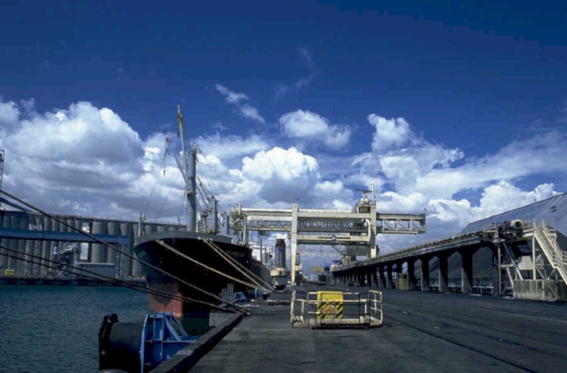 cargo ship honolulu 1980s 1990s A4 Photo Print