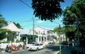 caribbean street keywest Vintage A4 Photo Print