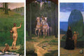 carneiro triptych panels of hope love and longing Art A4 Photo Print