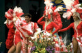 carnival dancers miami Vintage A4 Photo Print