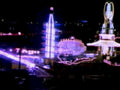 carnival lights ferriswheel1980s 1990s A4 Photo Print