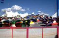 carousel cars people Vintage A4 Photo Print