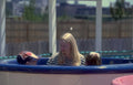 carousel children ride Vintage A4 Photo Print