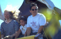 carousel mickey family Vintage A4 Photo Print