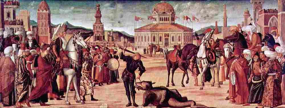 carp 5. The Triumph of Saint George Art A4 Photo Print