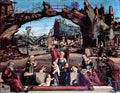 carp Madonna with Joseph Anna Elizabeth and Zacharia Cannes Art A4 Photo Print