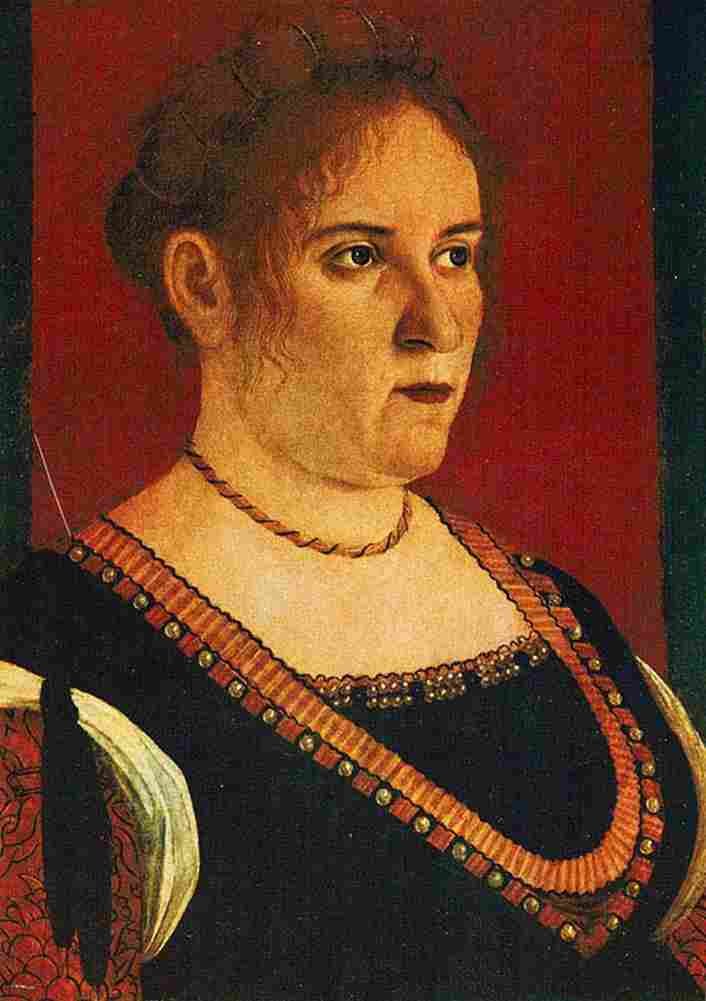 carp Portrait of a Lady Art A4 Photo Print