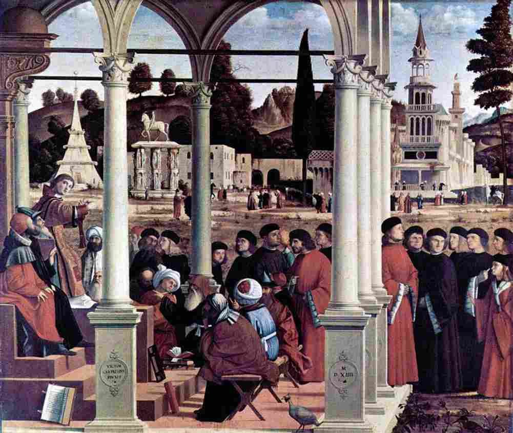 carp c Disputation of St Stephen Art A4 Photo Print
