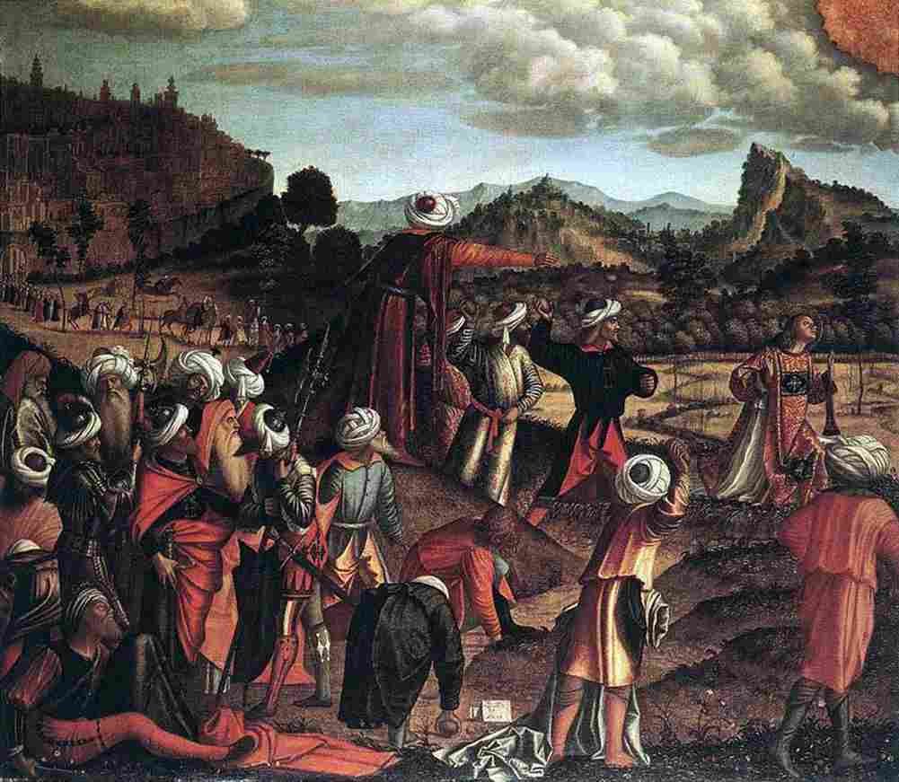 carp d The Stoning of St Stephen Art A4 Photo Print