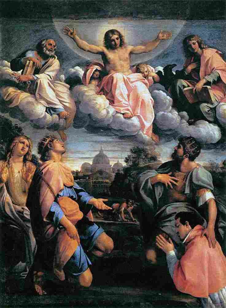 carr Christ in Glory Art A4 Photo Print
