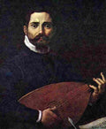 carr Giovanni Gabrieli with the Lute Art A4 Photo Print