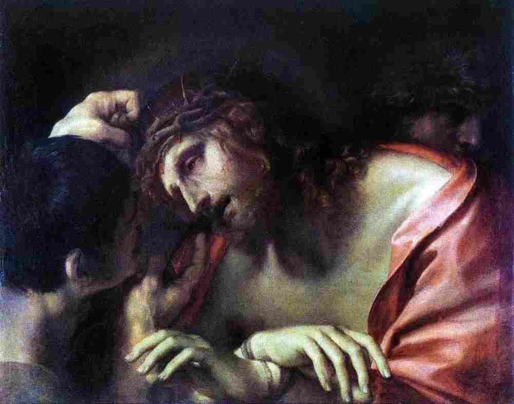 carr Mocking of Christ Art A4 Photo Print