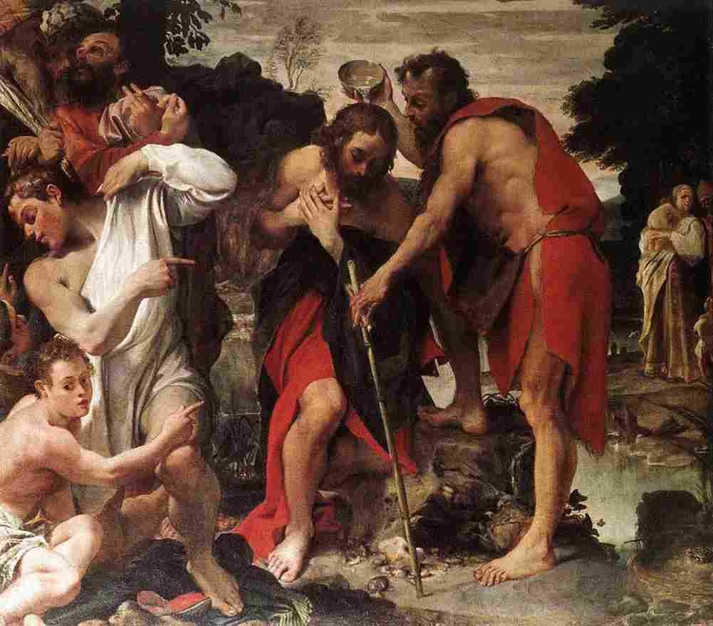 carr The Baptism of Christ Art A4 Photo Print