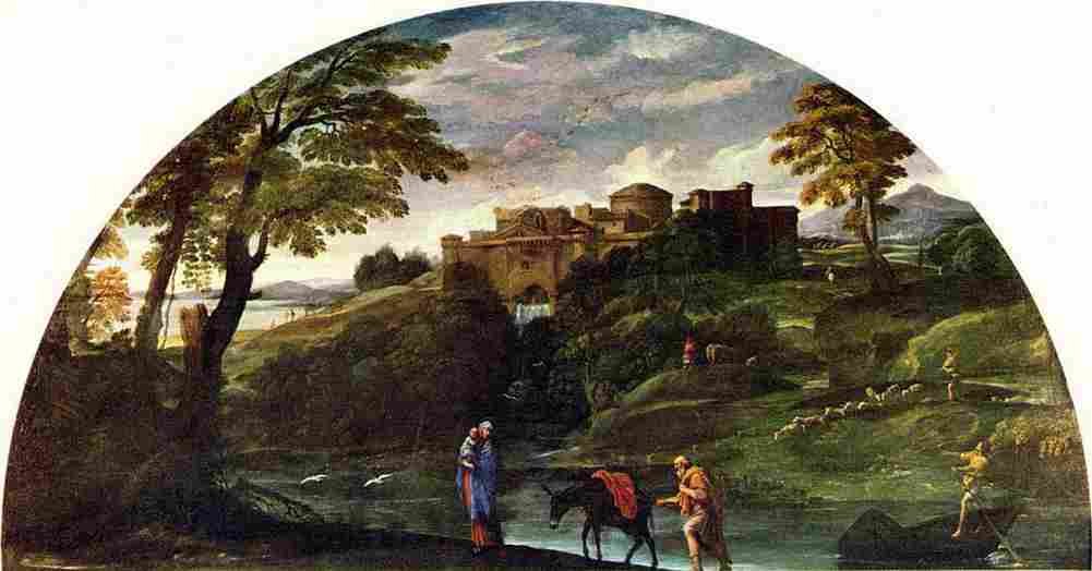 carr The Flight into Egypt Art A4 Photo Print