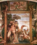 carracci polyphemus and galatea Art A4 Photo Print