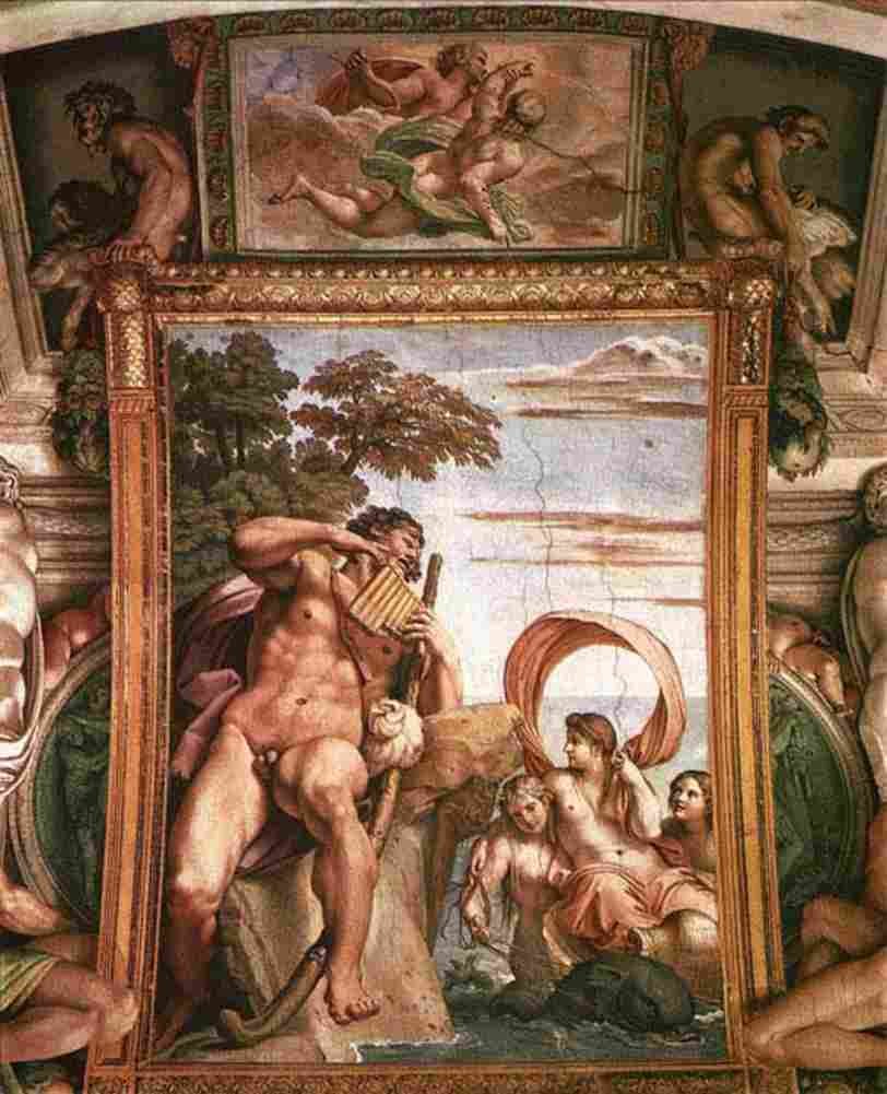 carracci polyphemus and galatea Art A4 Photo Print