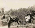carriage ride 1910s Vintage world war A4 Photo Print