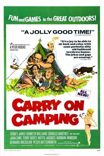 carry on camping  01 film star poster A4 Photo Print