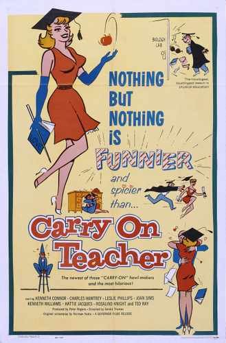 carry on teacher  01 film star poster A4 Photo Print