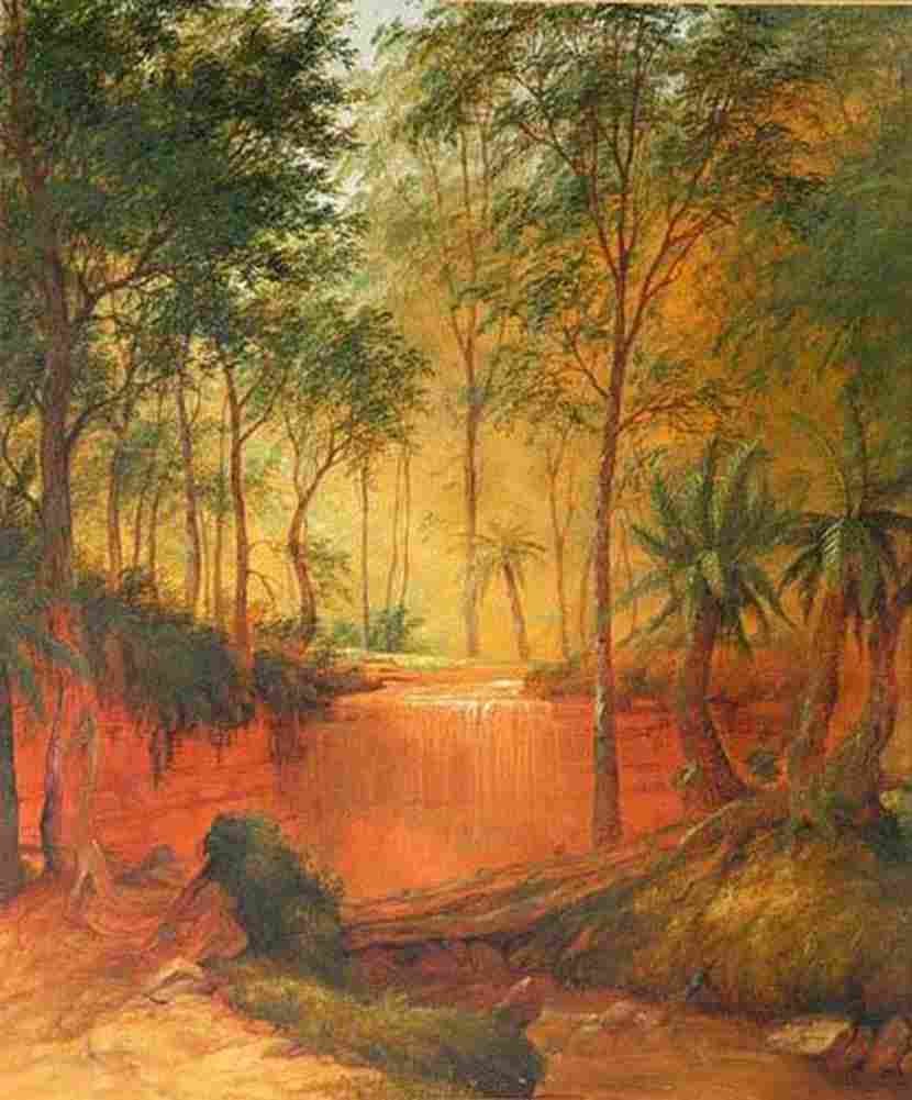carse waterfall sydney Art A4 Photo Print