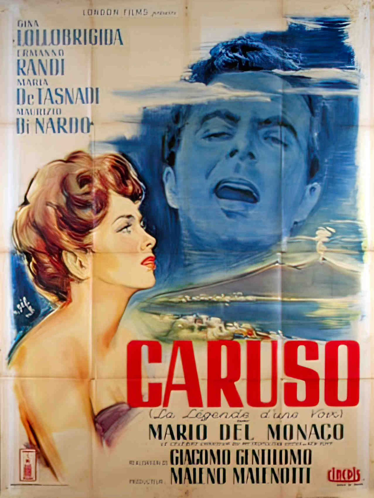 caruso Advert A4 Photo Print
