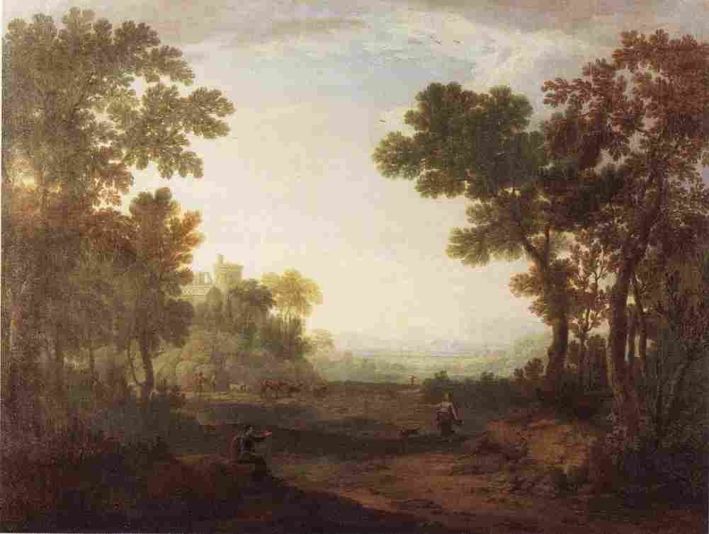carver A Classical Landscape Art A4 Photo Print
