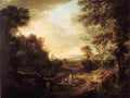 carver Pastoral Scene Art A4 Photo Print