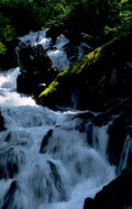cascade falls adirondack 1980s 1990s A4 Photo Print