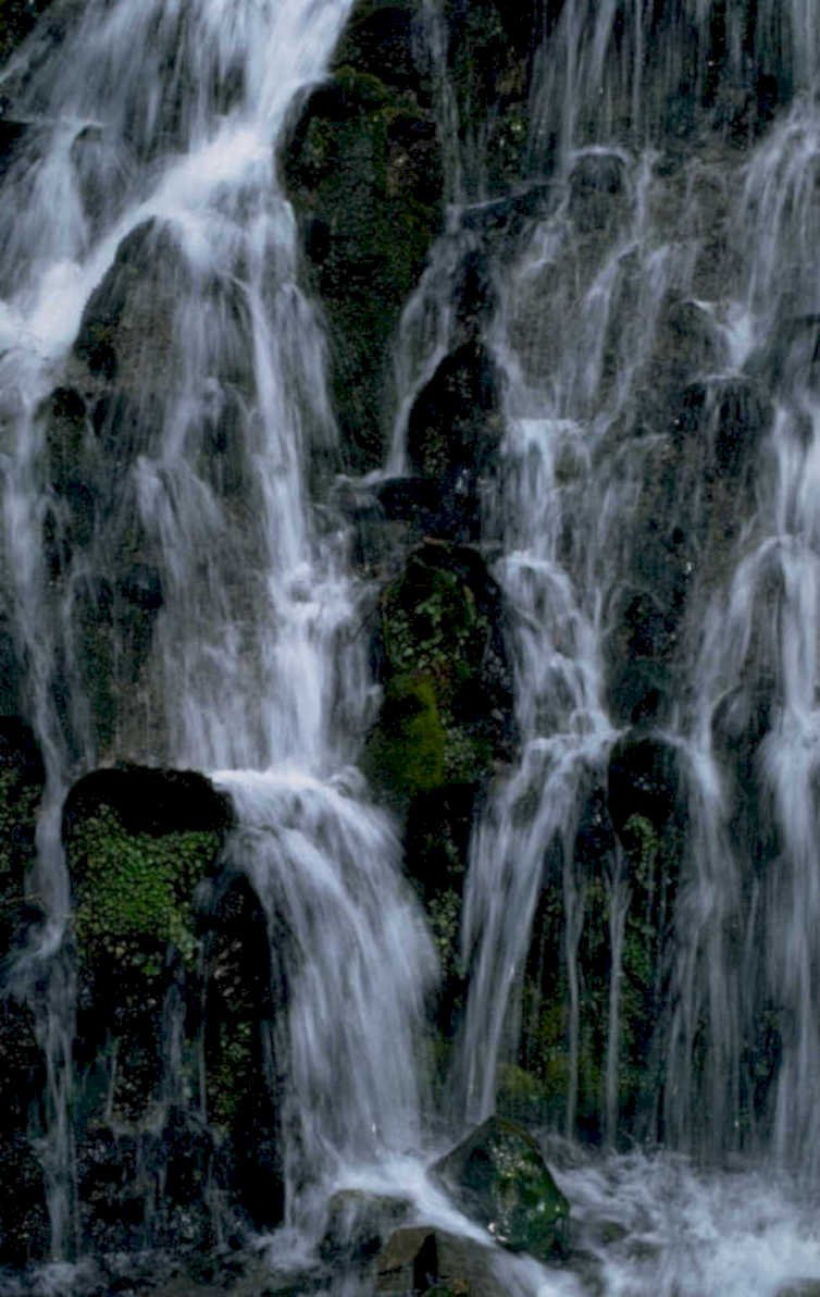 cascade falls waterfall 2 1980s 1990s A4 Photo Print