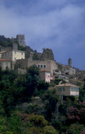 castellane village france 1980s 1990s A4 Photo Print