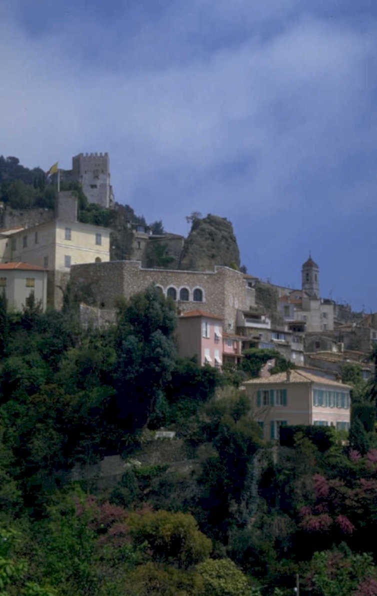 castellane village france 1980s 1990s A4 Photo Print