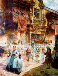 castillo corpus christi Art A4 Photo Print