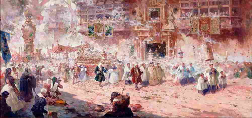 castillo funeral of saint rose Art A4 Photo Print