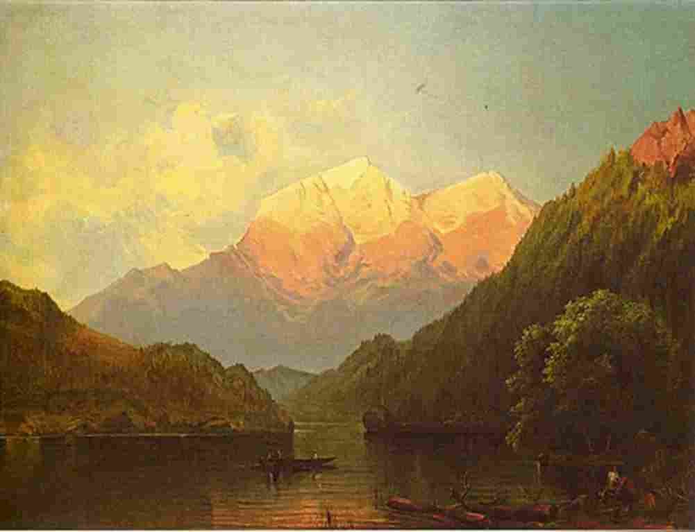 castillo landscape huascaran Art A4 Photo Print