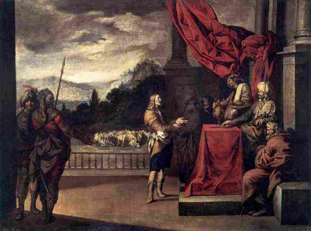 castillo y saavedra joseph explains the dream of the pharaoh Art A4 Photo Print