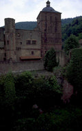 castle ehrenburg river 1980s 1990s A4 Photo Print